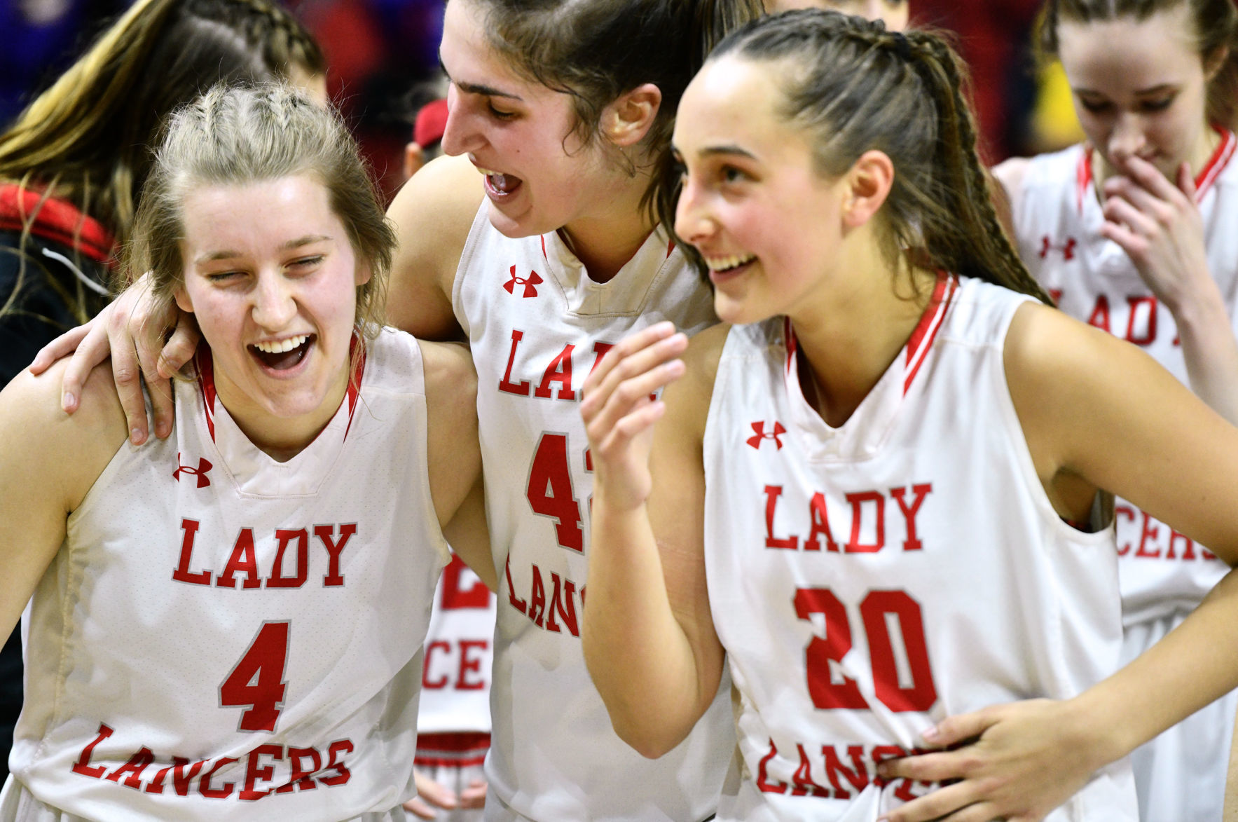 North Scott vs Heelan girls state basketball